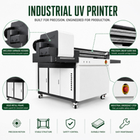 Imprimante UV numérique industrielle à plat pour l'impression couleur sur coques en plastique, PET, PVC et articles d'emballage – Fournisseur direct usine