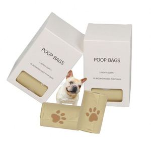 RDY 100 Biodegradable <b>Compostable</b> Dog Poop Bags Eco Friendly Pet Waste Bags Custom Logo Size Available Leak Proof Dog Poop Bags - Product Image 1