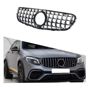 Grille de pare-chocs avant GT <span class=keywords><strong>GTR</strong></span> Stype pour <span class=keywords><strong>Mercedes</strong></span> Benz Classe GLC W253/X253 GLC250 GLC3O0 GLC43 <span class=keywords><strong>AMG</strong></span> (2016-2019) - Product Image 1