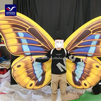 Modèles gonflables papillon adaptés aux affichages de parade