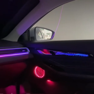 Éclairage ambiant <span class=keywords><strong>LED</strong></span> de haute qualité pour Geely Emgrand 2021-2024 - Lumière d'ambiance intérieure de voiture avec modes de changement de couleur - Product Image 2