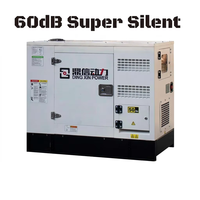 Générateur diesel portable super silencieux 20 kVA 30 kVA 50 kVA avec ATS pour l'alimentation de secours à domicile