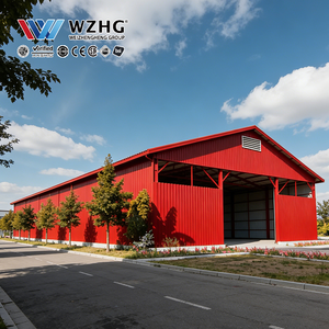 Entrepôt en structure métallique résistant au vent en haute altitude, pour la logistique en montagne, fabrication sur mesure pour les centrales hydroélectriques - Product Image 1