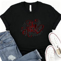 Transfert de strass personnalisé motif amour, thermocollant pour T-shirts