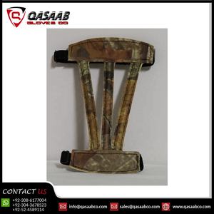 Protège-bras de tir à l'arc de qualité supérieure fabriqué au Pakistan, réglable, en cuir de vachette, style antique, pour adultes et juniors. - Product Image 2