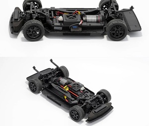 SJY-H9803 1/10 RC drift xe 4X4 không chổi than động cơ tốc độ cao 85km + 60A ESC 2S 3S Pin hobbywing động cơ ESC 4WD đua xe - Product Image 4