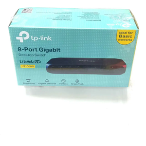 CY001 Promotion TP-LINK TL-SG1008U Commutateur réseau Gigabit 8 ports, Switch Ethernet de bureau avec fonction PoE 1000M, en stock TL-SG - Product Image 1