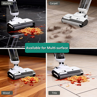 Aspirateur et serpillière multifonction HEPA autonettoyant à aspiration puissante avec écran LED pour surfaces multiples, livraison rapide, modèle allemand
