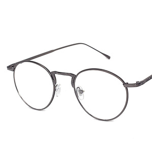 Maidis Round Metal Eyeglasses Frames Full Frame Unisex Blue Light Protection Fashion Trend - Product Image 2