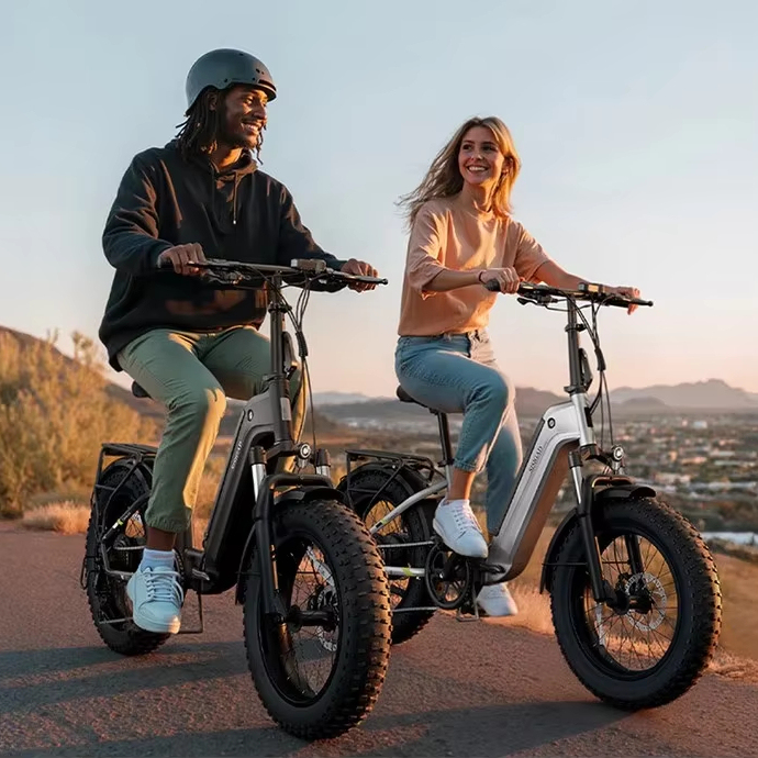 F008 Yeestep Electric Folding Bike 48V
