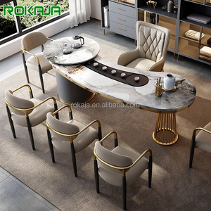 <span class=keywords><strong>Mesa</strong></span> <span class=keywords><strong>de</strong></span> té recomendada por diseñador, disco redondo <span class=keywords><strong>de</strong></span> lujo, Panel <span class=keywords><strong>de</strong></span> roca, <span class=keywords><strong>mesa</strong></span> <span class=keywords><strong>de</strong></span> té, tetera, juego <span class=keywords><strong>de</strong></span> <span class=keywords><strong>mesa</strong></span> <span class=keywords><strong>de</strong></span> té y silla <span class=keywords><strong>de</strong></span> oficina todo en uno - Product Image 1
