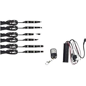 Luces para Auto, Luces para Moto, Tira de Luz Ambiental RGB de Uno a Seis, Tira de Luz LED para Ambiente de Auto - Product Image 1