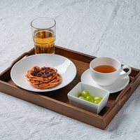 Assiette creuse légère en porcelaine blanche P&T pour pâtes, idéale pour les hôtels et restaurants