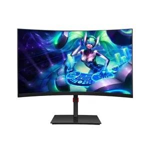 27 Inch Gebogen Screen Pc Monitor Smalle Grens Led Smart Computer Monitor Desktop Cpu Monitor 240Hz Monitor Led Backlight lcd Tn