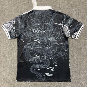 Camiseta Deportiva Ligera y Transpirable del Real <span class=keywords><strong>Madrid</strong></span> con Dragón Negro, Nombre y Número del Equipo Personalizados, para Verano - Product Image 2