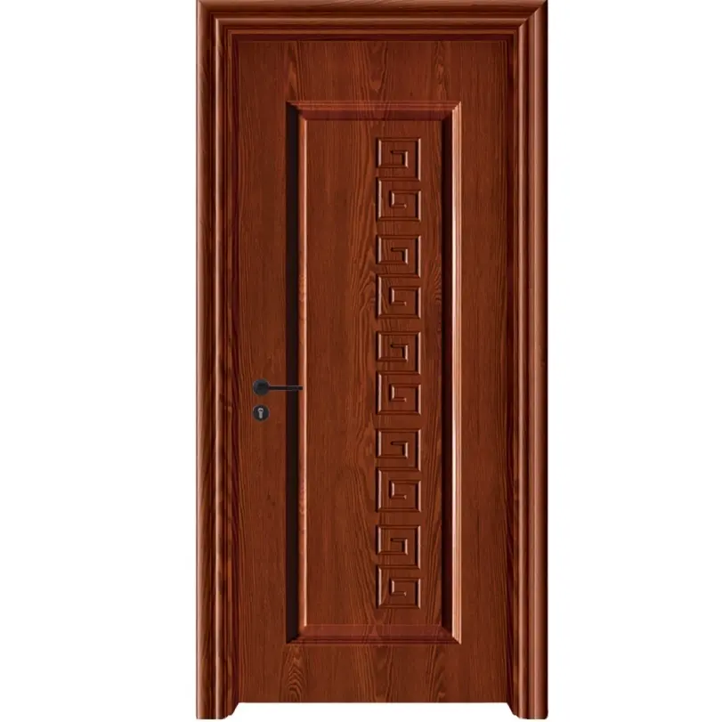Pemasok pintu zucchini Tiongkok Harga Murah ZM-009 pintu kamar mandi putih pintu