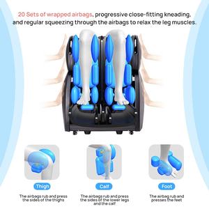 Masajeador Eléctrico para <span class=keywords><strong>Piernas</strong></span> y Pies, Masajeador de Pantorrillas con Calor, Vibración y Presión de Aire para la Circulación Sanguínea y el Alivio del <span class=keywords><strong>Dolor</strong></span> - Product Image 2