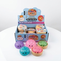 Funboxes Best-seller : Squishy Dumpling Mystère Viral, Jouet à Presser en Forme de Boulette, Matériau EVA