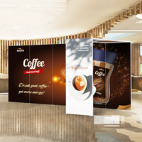 TianLang 10s assemblage pliable Textile affichage tissu affichage autonome marketing graphique modulaire Portable Flextile affichage
