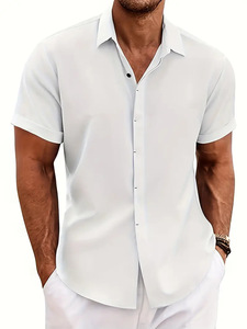 Chemise Aloha à imprimé <span class=keywords><strong>floral</strong></span> décontractée d'été pour hommes, manches courtes, chemises de vacances, lavable en machine - Product Image 6