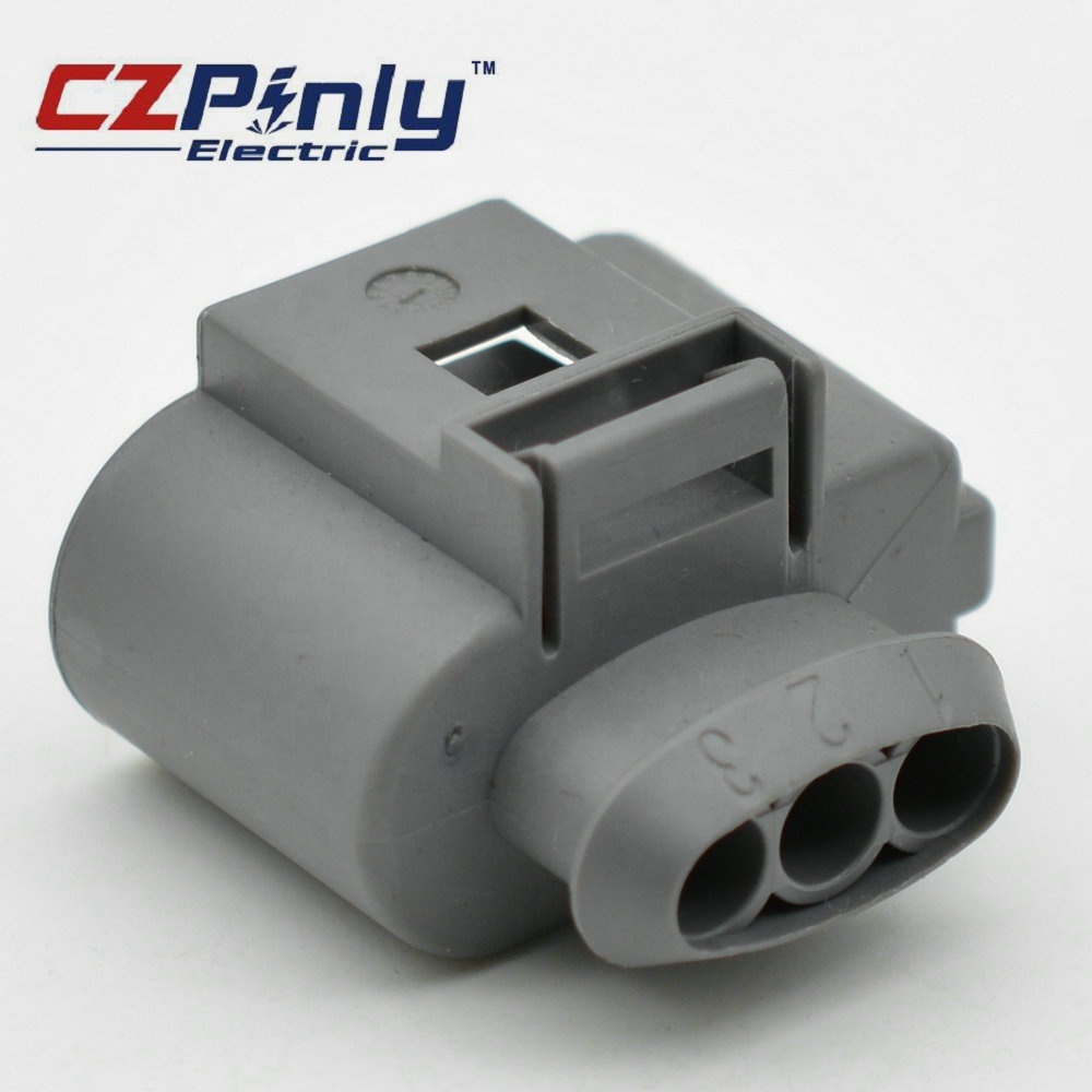 1J0973723, 3 Way 2.8 Mm, 1-Row, Coding I Sealed Female Electrical Connectors Ct-03 For Vw Audi Skoda Saab