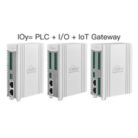 Controlador Industrial con Protocolos BACnet/IP, MQTT, Modbus TCP y OPC UA, Combinaciones de PLC + E/S + Puerta de Protocolo, 8DI+8DO