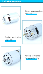 42mm 775 42GP <span class=keywords><strong>DC</strong></span> 모터 12V 36V <span class=keywords><strong>10000</strong></span> RPM 더블 볼 베어링 전동 영구 자석 775 <span class=keywords><strong>DC</strong></span> 헤어 드라이어 모터 - Product Image 4