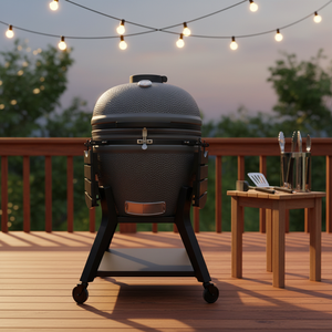 AUPLEX Vente Flash Barbecue au charbon de bois Kamado de 27 pouces pour jardin extérieur et restaurant - Product Image 1