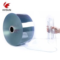 Rideau de porte en PVC transparent flexible anti-insectes et anti-froid Tianhe 2 mm, en rouleau, pour extérieur
