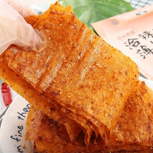 Aperitivos de soja picantes veganos al por mayor, copos de judías Latiao chinas, aperitivos de judías - Product Image 4