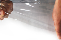 Bâche transparente en plastique 20 MIL polyvalente de haute qualité Bâches transparentes en vinyle PVC