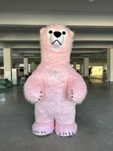 Efun MOQ 1 PC <strong>Red</strong> Polar <strong>Bear</strong> <strong>Mascot</strong> <strong>Costume</strong> Adult Walking Character <strong>Mascot</strong> Cosplay <strong>Costume</strong> for Birthday Party - Product Image 4