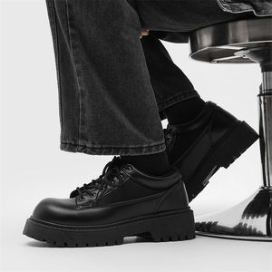 Zapatos Casuales de Cuero de Lujo para Hombre al por Mayor, Transpirables, con Cordones, Estilo Caminata, de Diseñador, con Forro de Malla y Plantilla de EVA - Product Image 5