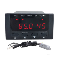 Regulador Inteligente de Control Automático Completo, Higrostato, Termostato Digital, Controlador de Temperatura y Humedad para Incubadora de Huevos