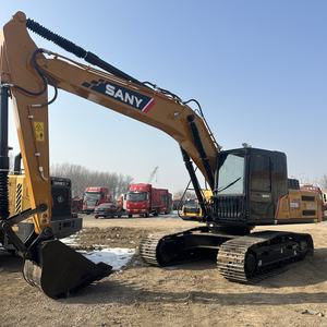 รถขุด Sany SY215 มือสอง น้ำหนัก 21.5 ตัน 118 กิโลวัตต์ ระบบไฮดรอลิกแบบตีนตะขาบ ระบบไฮดรอลิกที่เสถียร ประหยัดน้ำมัน สำหรับงานวิศวกรรมโยธาระยะยาว - Product Image 1