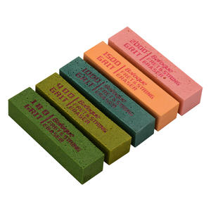 Grit Erasers Easy <strong>Fast</strong> Polishing Abrasive Rubber Blocks Cleaner Tools Kit for Guitar <strong>Fret</strong> Strings - Product Image 1