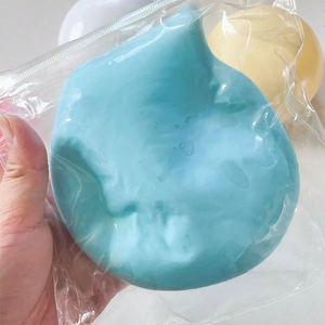2026 Wholesale Cute Jumbo Mint Strawberry Fluffy <b>Slime</b> Squishy Ball Moldable Slow Rebound Stress Relief Fidget <b>Toy</b> - Product Image 5