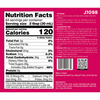 Sirop de rose Tea Zone de bonne qualité 64oz, Meilleure vente pour Bubble Tea de Taïwan, Durée de conservation de 16 mois