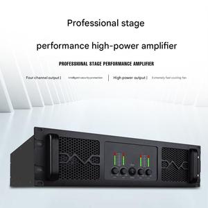 Amplificateur numérique haute puissance 4 canaux classe <span class=keywords><strong>D</strong></span>, amplificateur audio professionnel pour Line Array - Product Image 1
