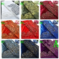 Tissu en dentelle brodé de perles et de paillettes, prix usine Chine, collection 2026, idéal pour mariages et célébrations