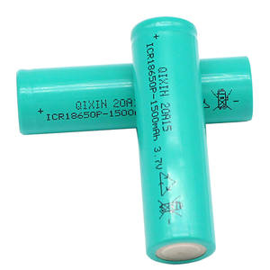 Baterai <span class=keywords><strong>Lithium</strong></span> <span class=keywords><strong>Ion</strong></span> 18650 1500mAh 3.7V <span class=keywords><strong>15c</strong></span>/22,5a sel tingkat keluaran tinggi - Product Image 3