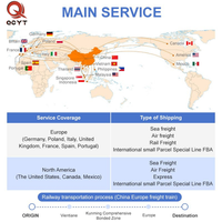 Agente de Carga en China, Compañía de Transporte Marítimo, Envío Marítimo desde Shanghái/Dongguan a EE. UU./Francia/Canadá/Chile