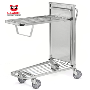<span class=keywords><strong>Stock</strong></span> fabriqué en Chine, chariot de chariot de transport de panneaux en acier de stockage pliable à cadre solide - Product Image 3