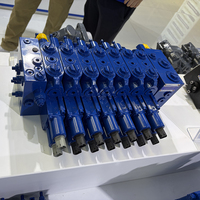 Vanne sectionnelle hydraulique TRM15 120L/min à détection de charge et partage de débit pour engins de construction