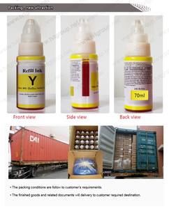 Trendvision Gi490 Gi-490 Gi 490 colore compatibile Bulk Bottle inchiostro <span class=keywords><strong>di</strong></span> ricarica a base d'<span class=keywords><strong>acqua</strong></span> per stampante Canon Pixma G2411 G2400 G3411 - Product Image 5