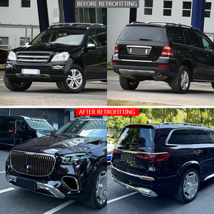 ชุดแต่ง Maybach GL164 ถึง GLS167 กันชนหน้า-หลัง ไฟหน้า LED สำหรับ Benz GL ปี <span class=keywords><strong>2006</strong></span>-2012 รุ่นตัดแต่ง อัพเกรดอะไหล่ - Product Image 3