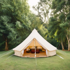Tenda Iurta da Glamping Wind Valley Personalizzata di Lusso 4M 6M con Palo in Acciaio, Impermeabile Quattro Stagioni in Tela Oxford Monostrato con Una Camera da Letto - Product Image 6