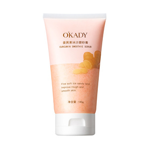 Gel exfoliant biologique pour le visage, produit de marque privée, exfoliant pour le miel, le sucre, le sel, les soins de la peau - Product Image 1