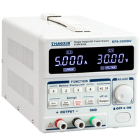 Alimentation électrique AC-DC régulée en courant continu, interface USB, commutation numérique réglable, double sortie, utilisation en laboratoire, industrie, test, KPS-3005D 0-30V