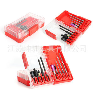 ชุดดอกสว่านเกลียว 10 ชิ้น แบบเมตริก ความยาวมาตรฐาน ก้านหกเหลี่ยม ผิวไม่เคลือบเงา สำหรับเจาะเหล็ก - Product Image 2